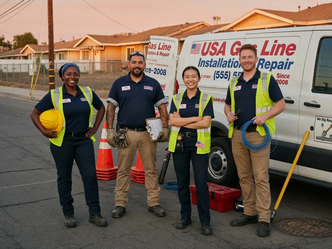 Gas Line Installation company in Carlos, MN